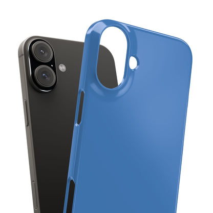 Dodger Blue iPhone 16 - Slim Phone Case