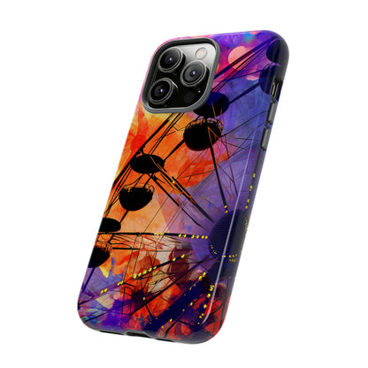 Romantic Ferris Wheel Delight - Protective Phone Case