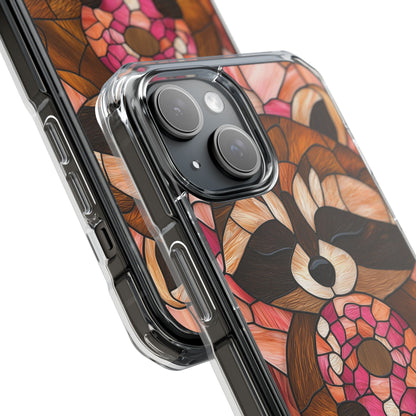Raccoon Holds Donut iPhone Case - Impact
