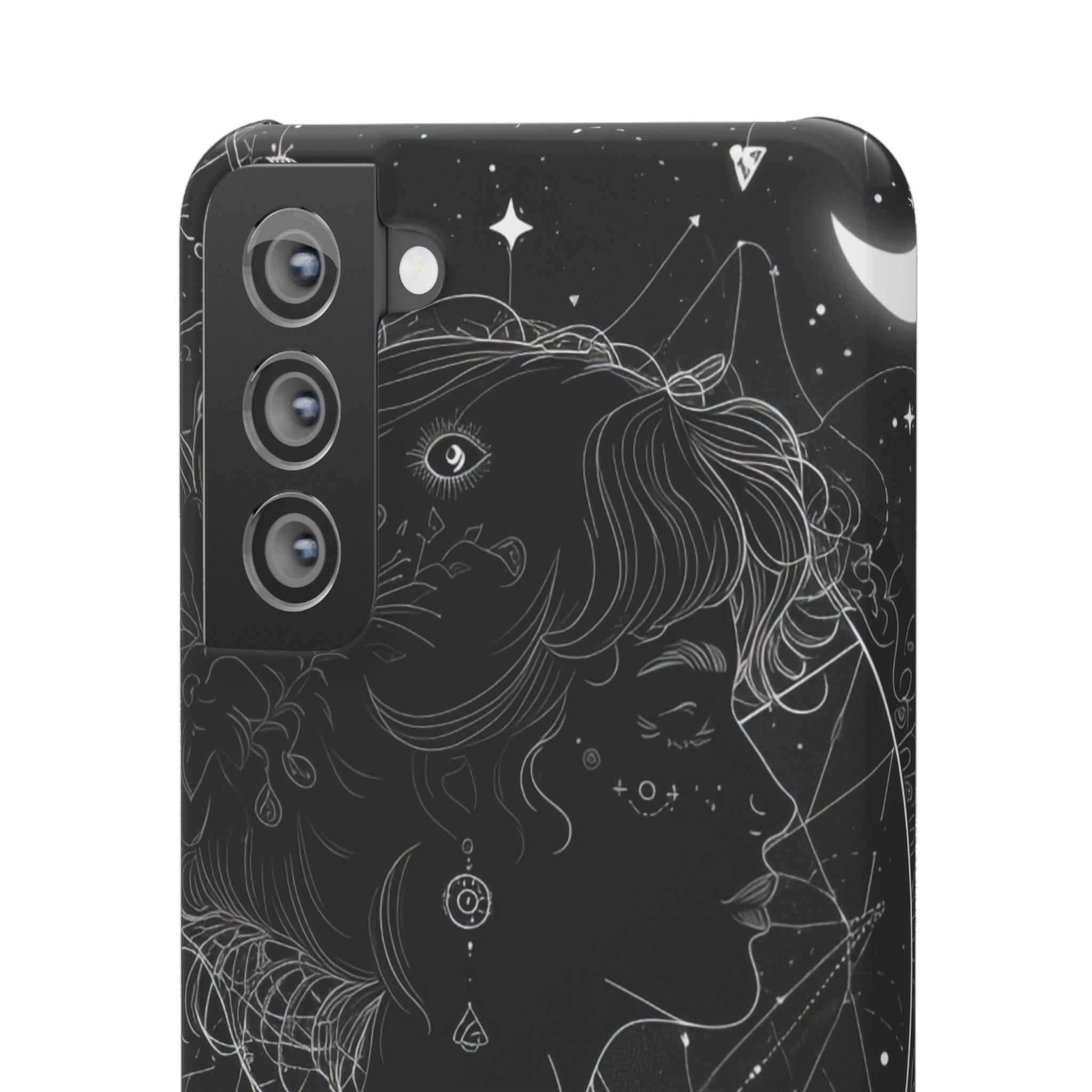 Mystic Starlit Serenity | Slim Phone Case for Samsung