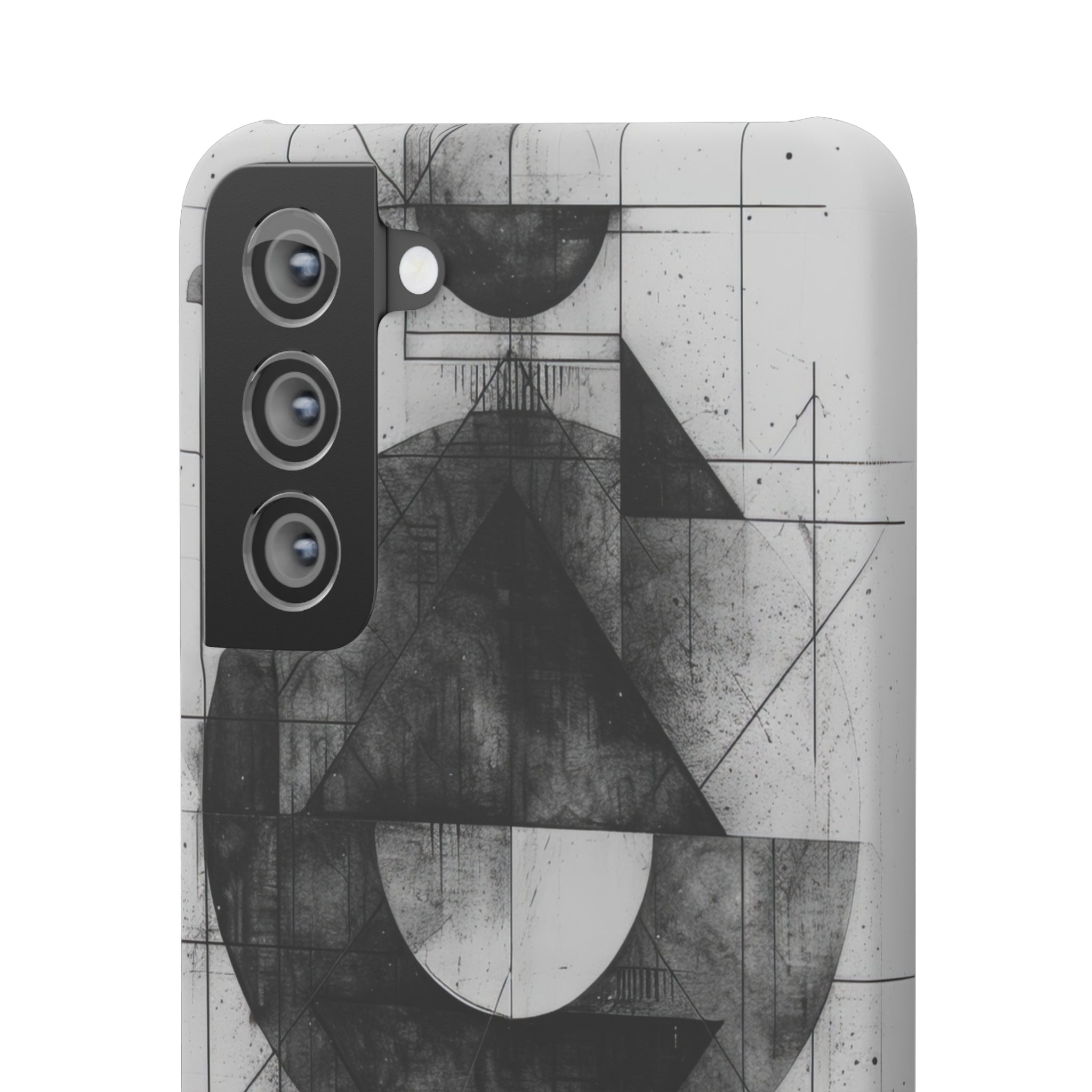 Monochrome Geometry | Slim Phone Case for Samsung