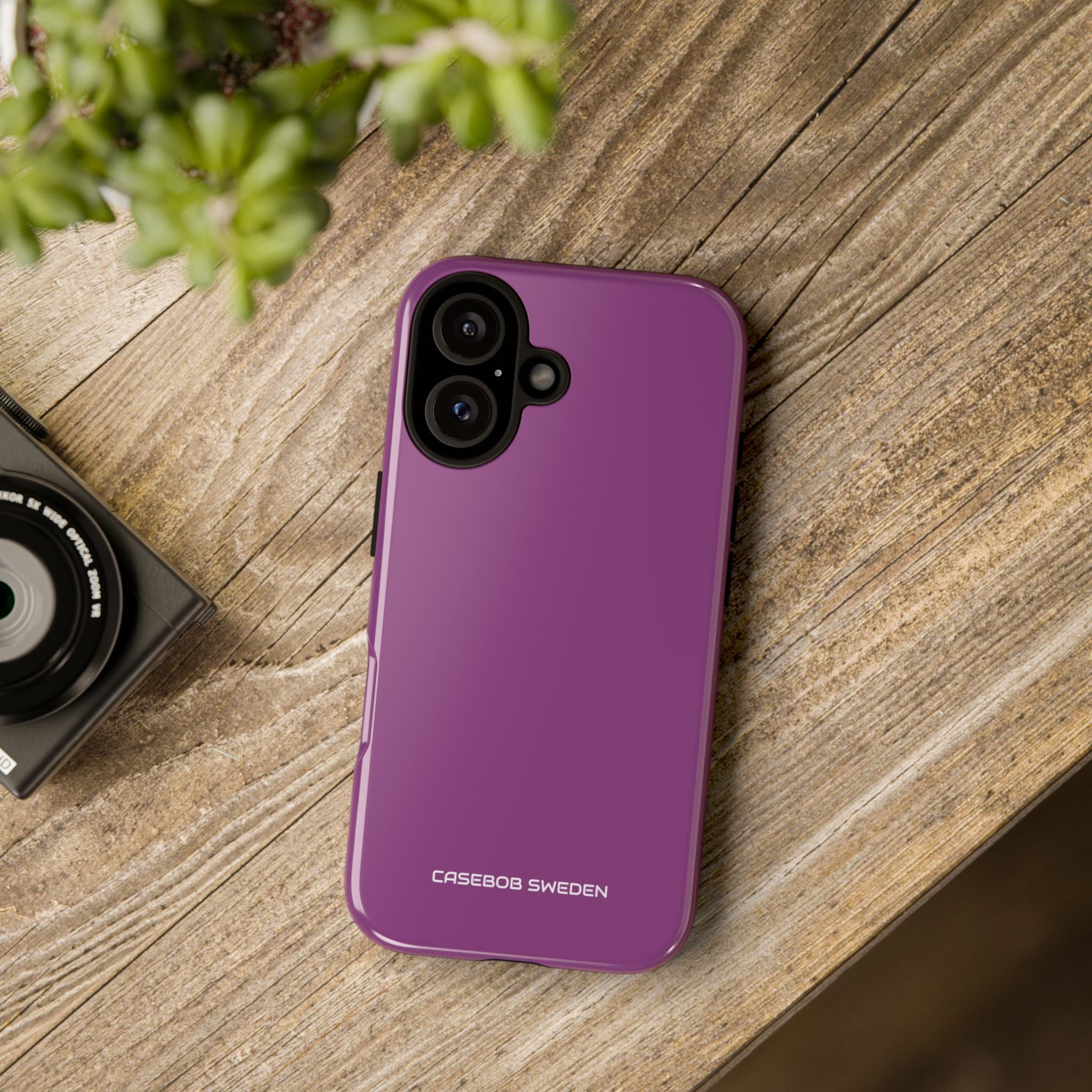 Plum Purple - Tough iPhone 16 Phone Case