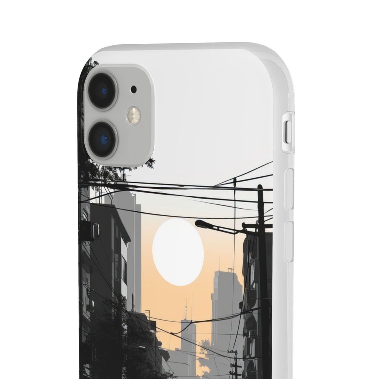 Urban Serenity Glow | Flexible Phone Case for iPhone