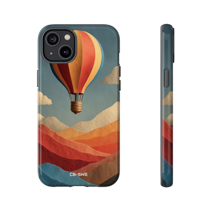 Hot Air Balloon Soars - iPhone Case