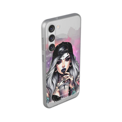 Silver Sip Nebula Samsung S23 Plus Case - Soft