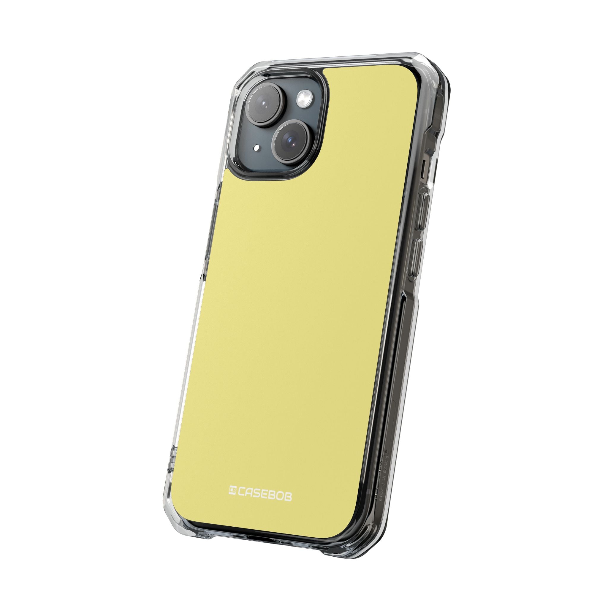 Khaki - Clear Impact Case for iPhone