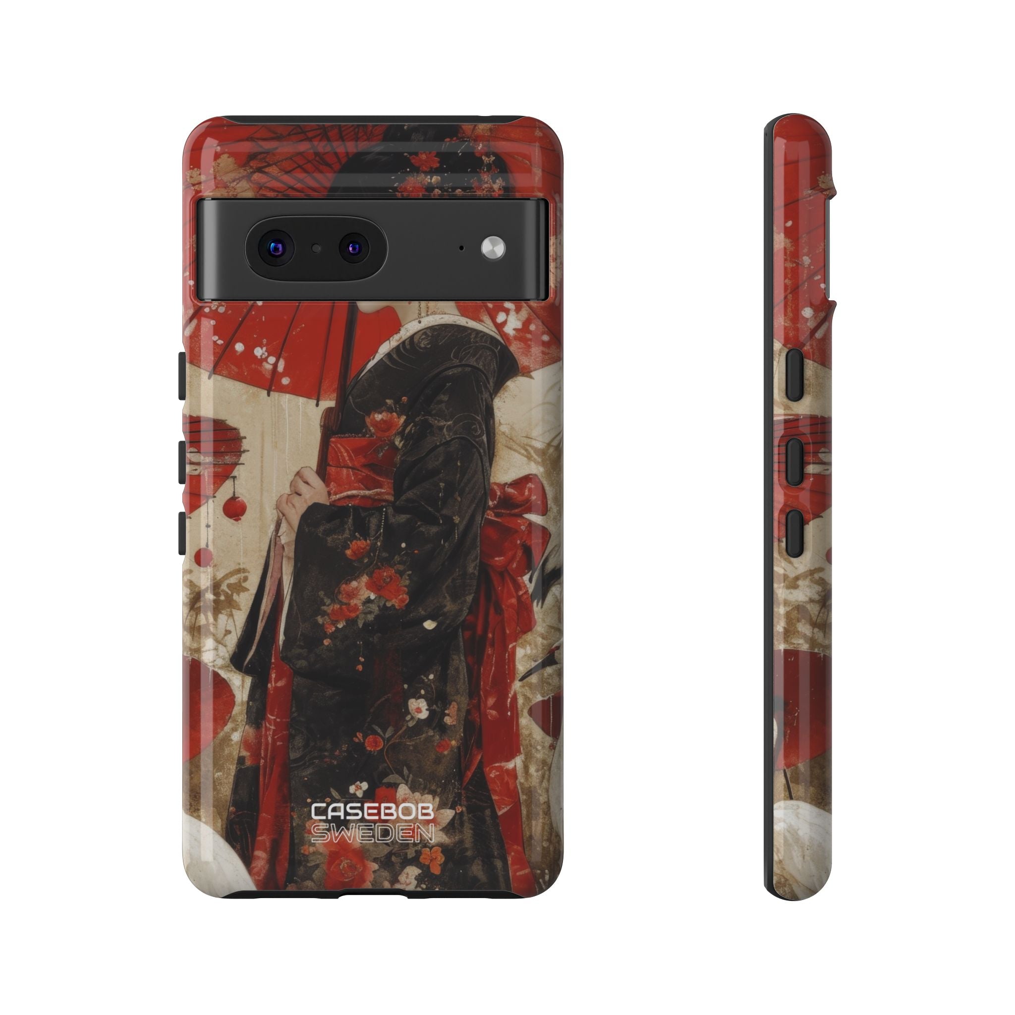 Scarlet Crane Dreams Google Pixel 7 - Resistente