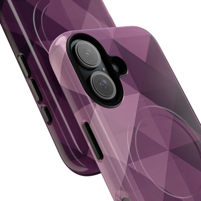 Gradient Purple Mosaic iPhone 16 | Tough+ Phone Case