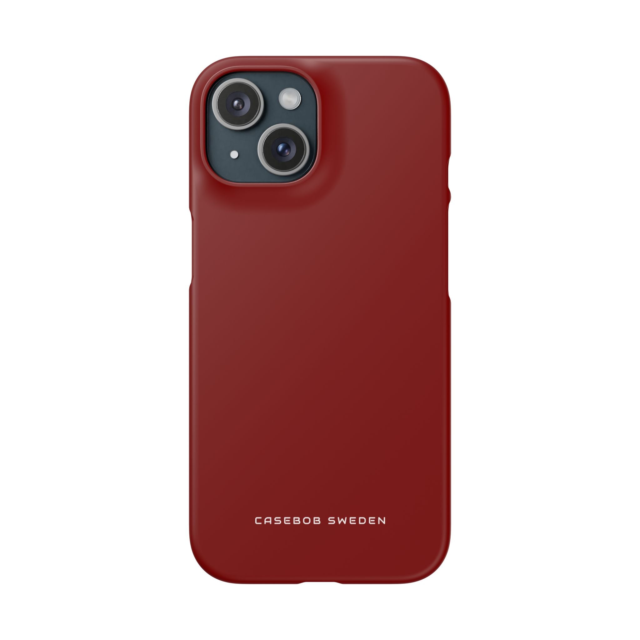 Maroon iPhone 15 - Slim Phone Case