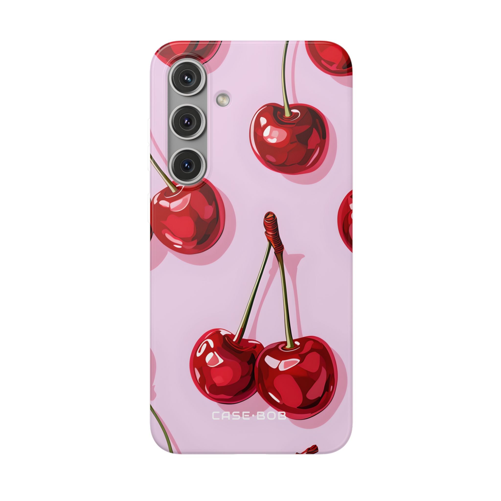 Glossy Cherry Burst Samsung S24 Plus Case - Soft