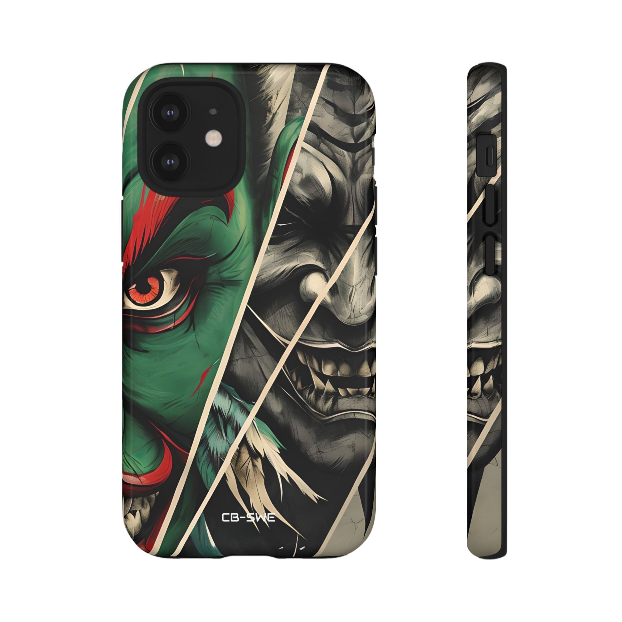 Demonic Panels Clash - iPhone Case