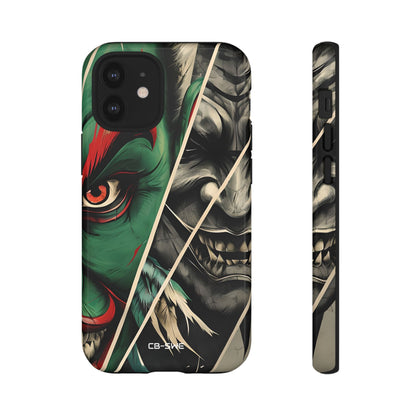 Demonic Panels Clash - iPhone Case