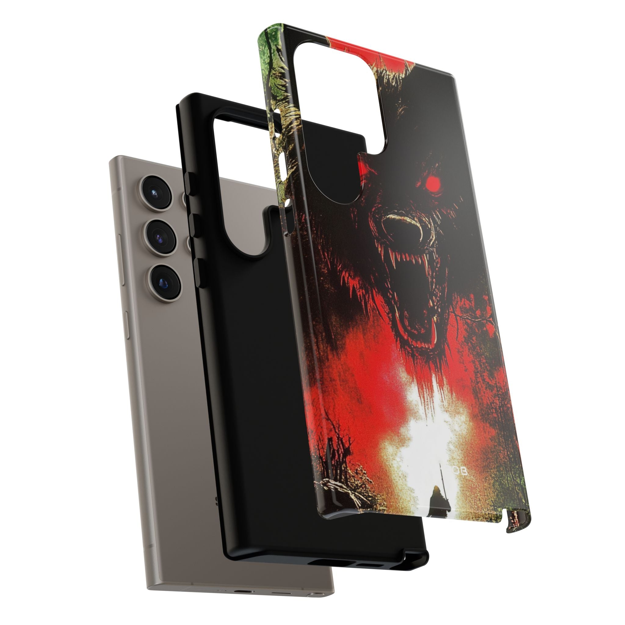 Crimson Wolf Samsung S24 Ultra Case - Tough