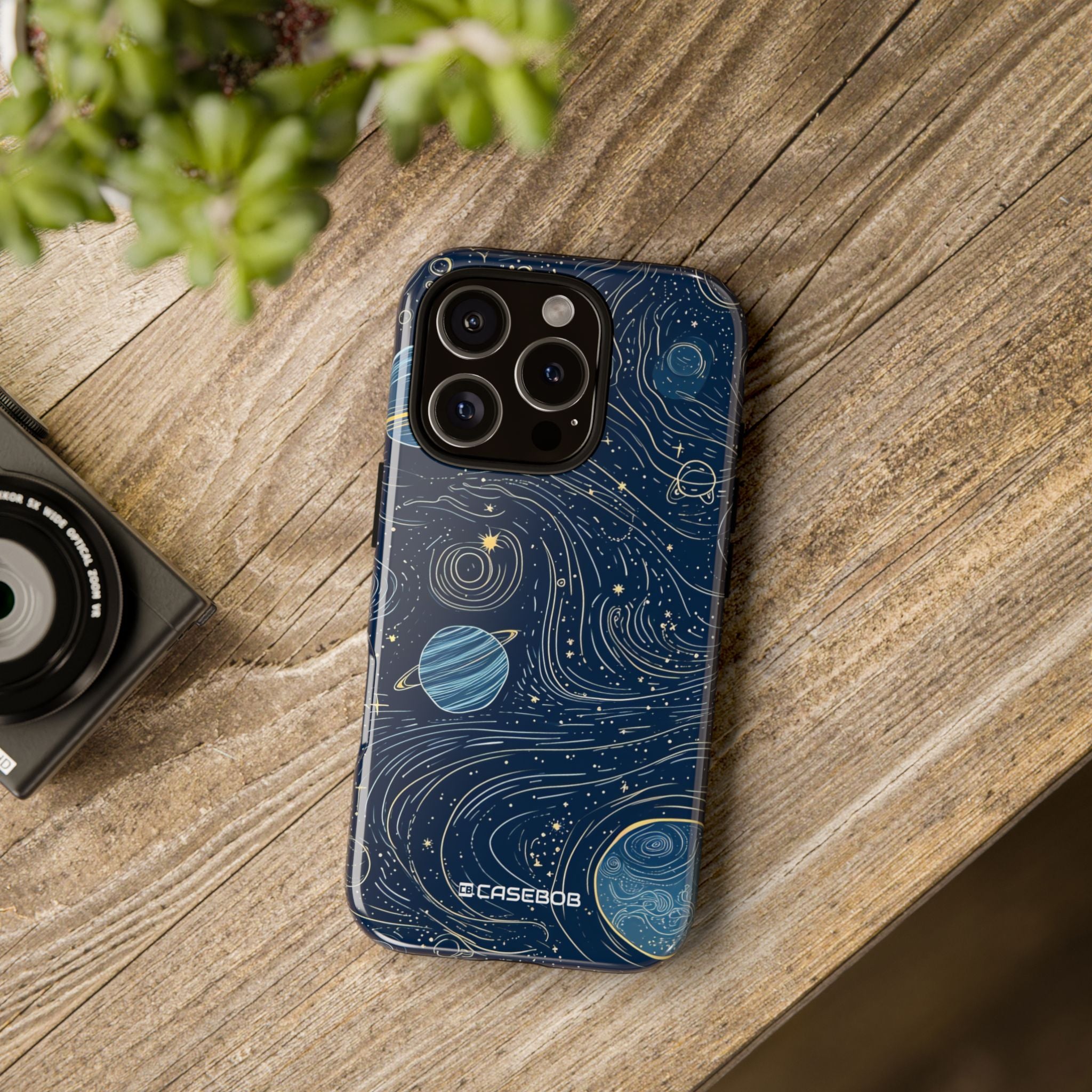 Celestial Whimsy: Hand-Drawn Universe - for iPhone 16