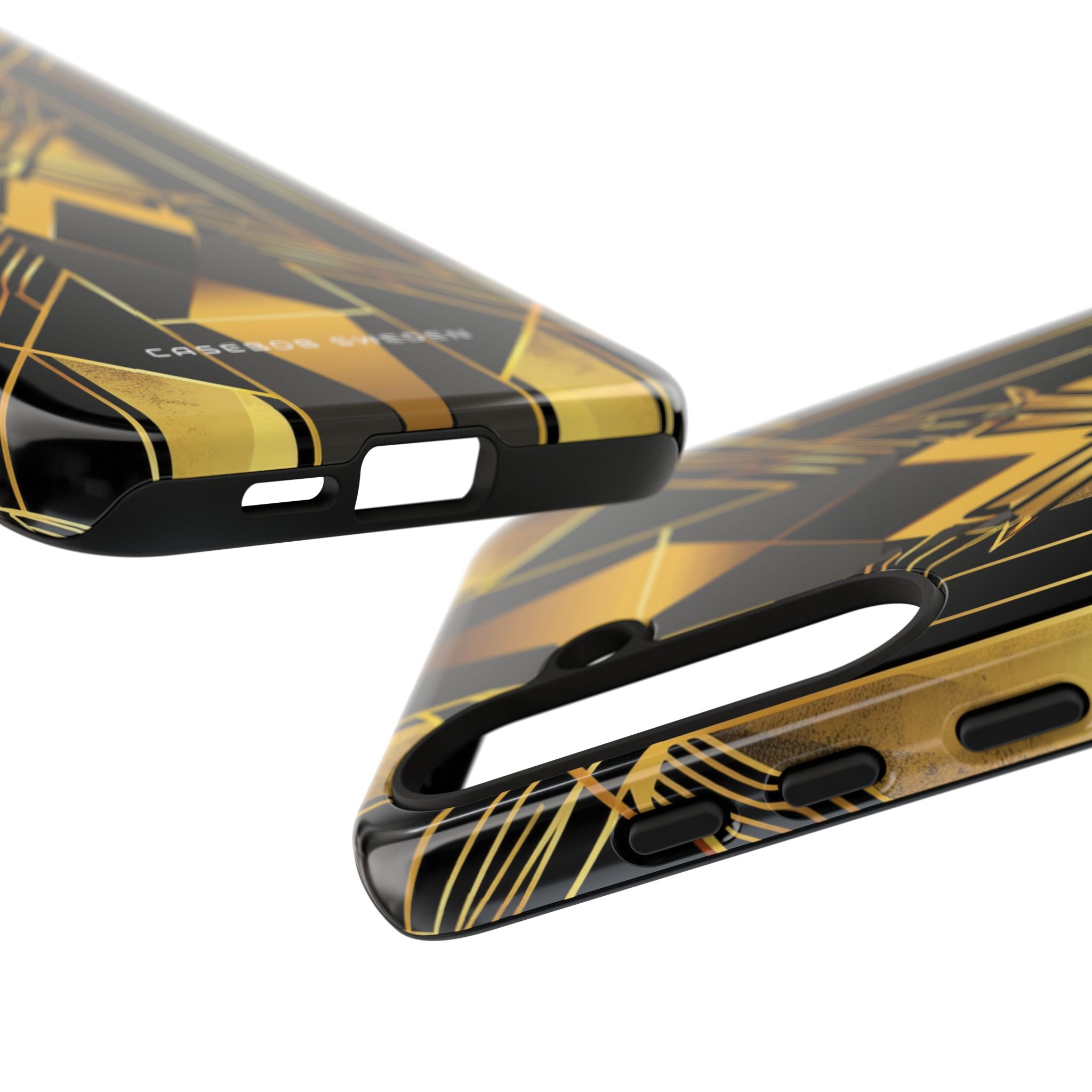 Golden Geometric Elegance Samsung S24 - Tough Phone Case