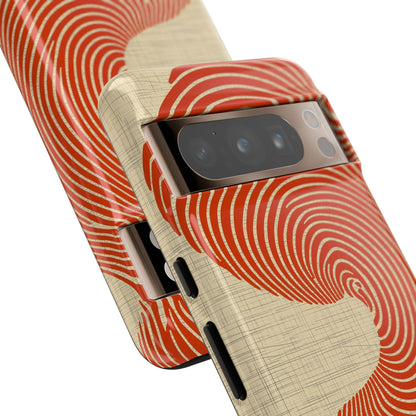 Warm Curves Dance - Google Pixel Case