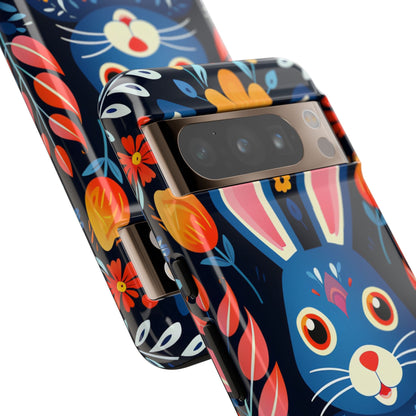 Bunny Jumps Joyfully - Google Pixel Case