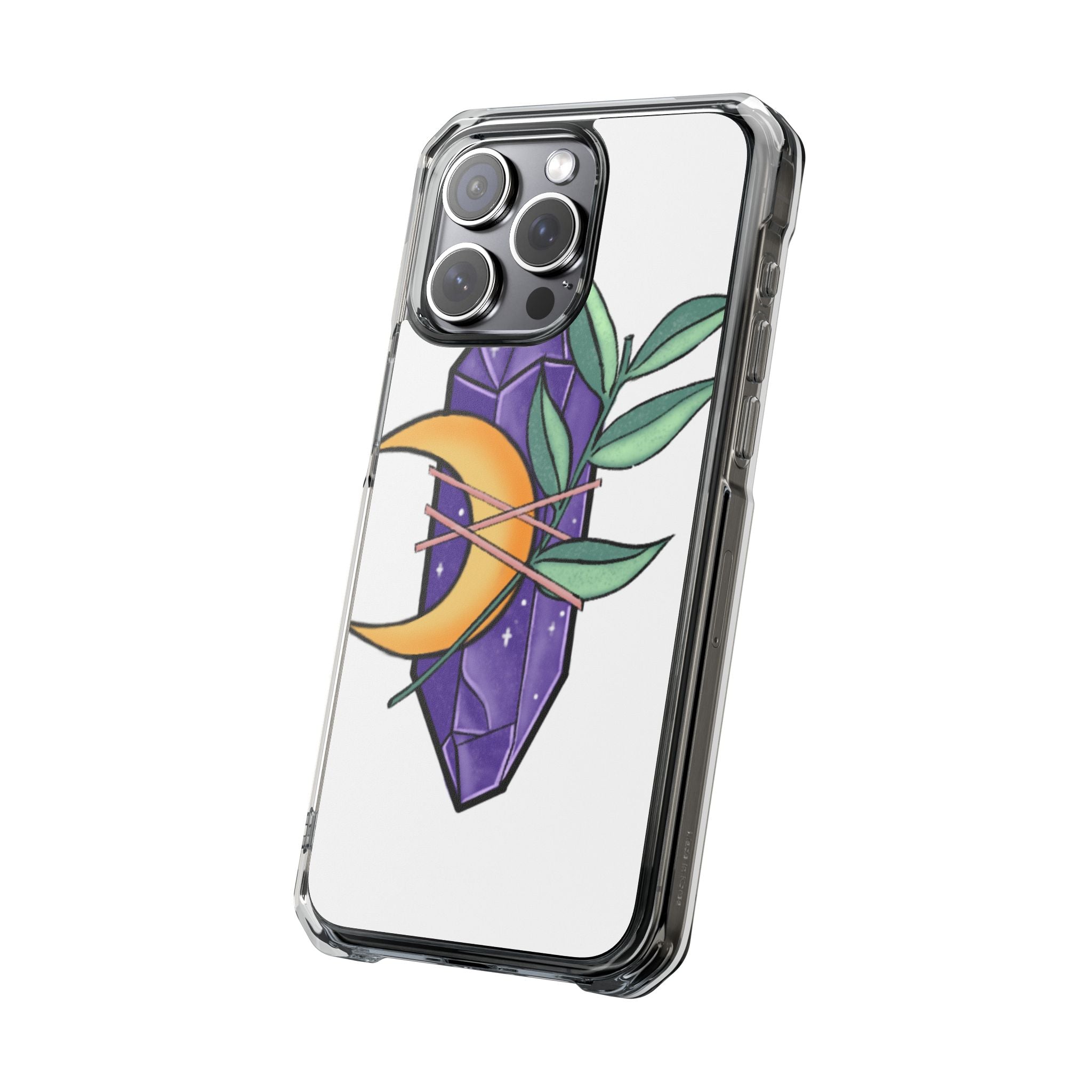 Mystical Moon Crystal iPhone Case - Impact