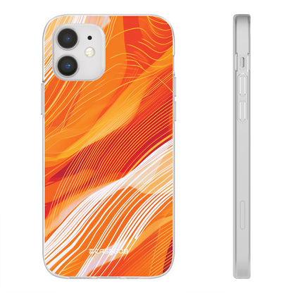 Pantone Tangelo  | Phone Case for iPhone (Flexible Case)