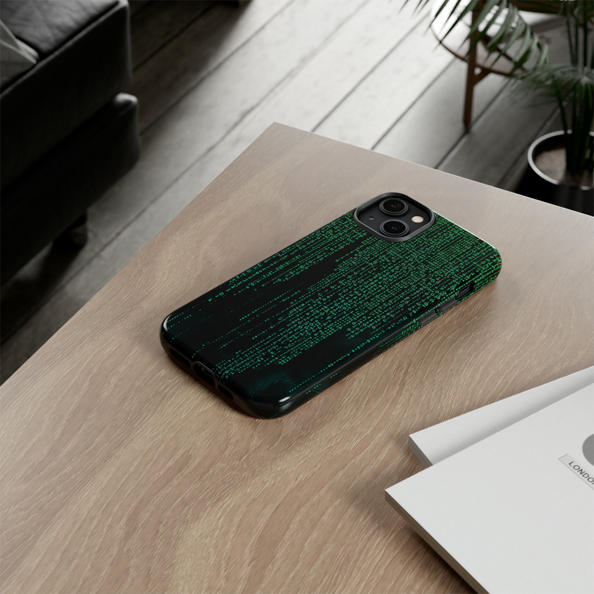 Hex Elegance: Code Gradient - Protective Phone Case