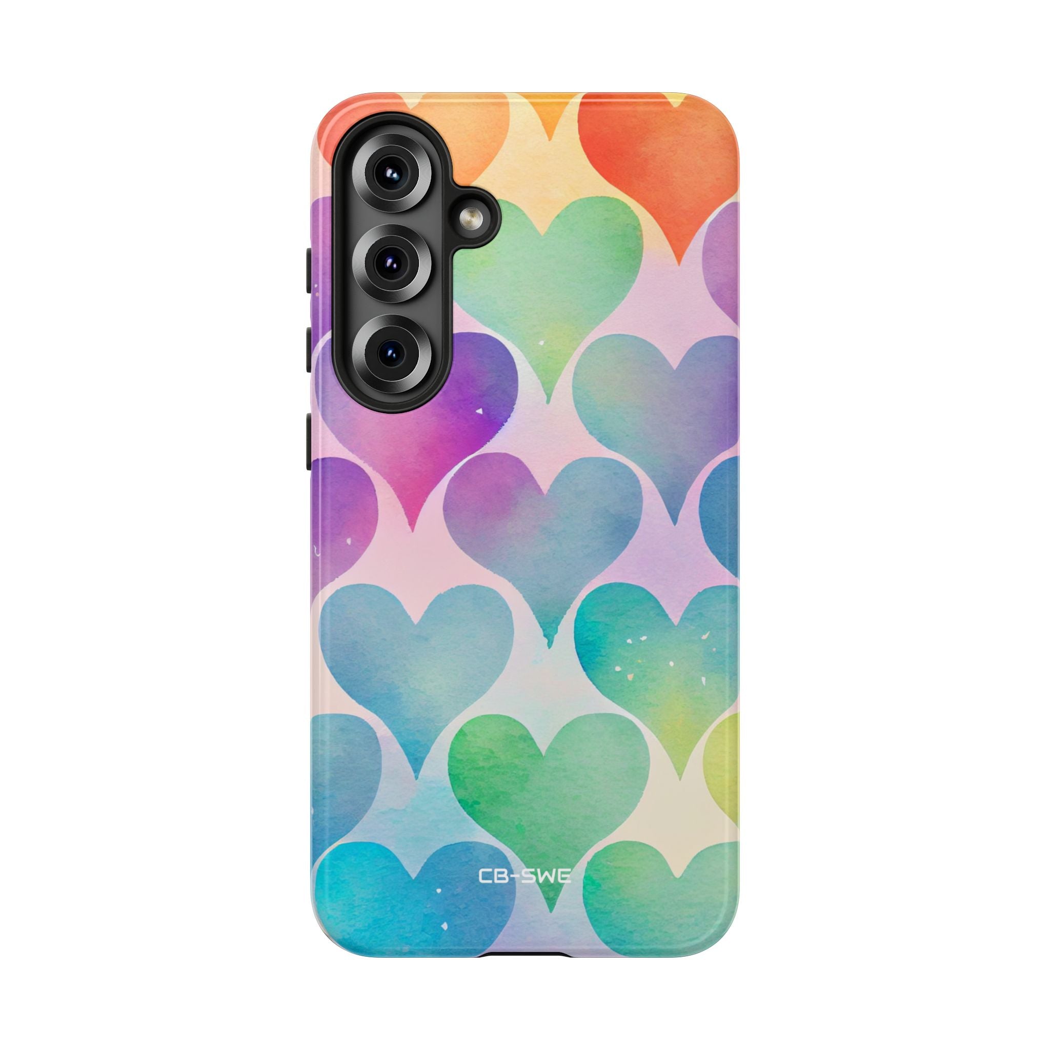 Watercolor Heart Symphony - Samsung Case