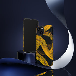 Golden Line Sleekness - Protective Phone Case