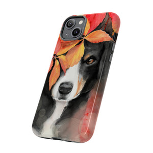 Watercolor Dog - Protective Phone Case