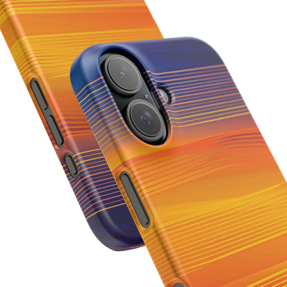 Gradient Sunset Flow iPhone 16 - Slim Phone Case