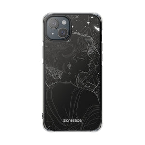 Mystic Starlit Serenity - Phone Case for iPhone (Clear Impact - Magnetic)