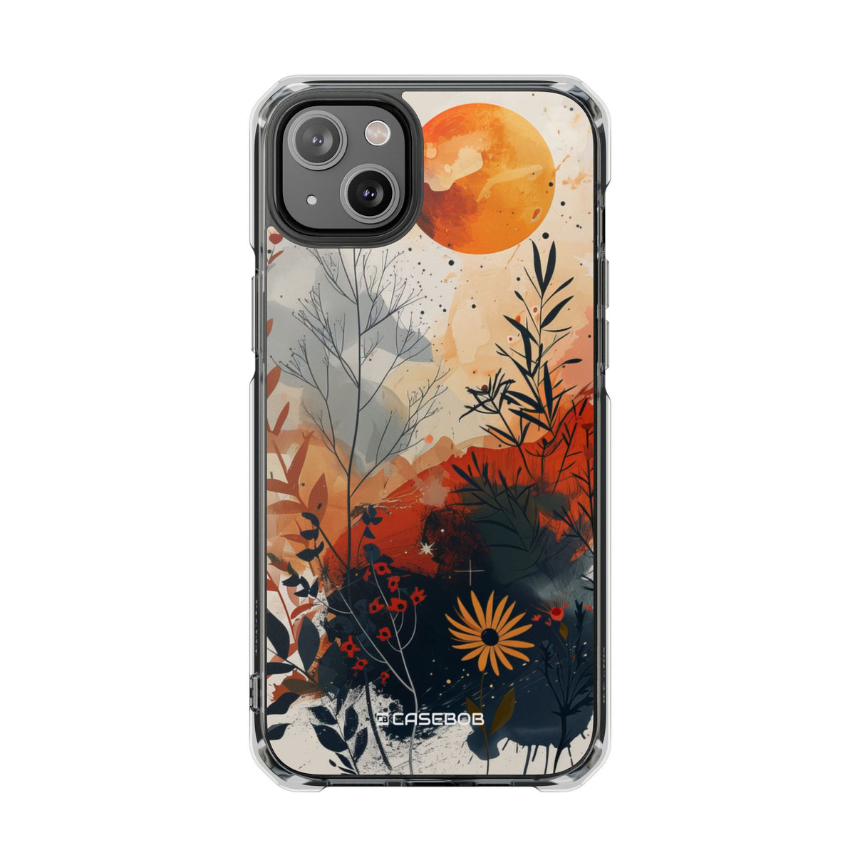 Celestial Botanica - Phone Case for iPhone (Clear Impact - Magnetic)