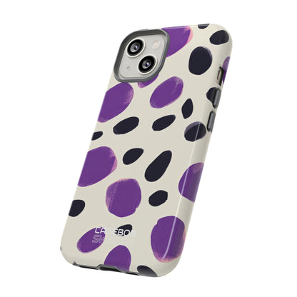 Purple Pebble Dance iPhone 14 - Resistente