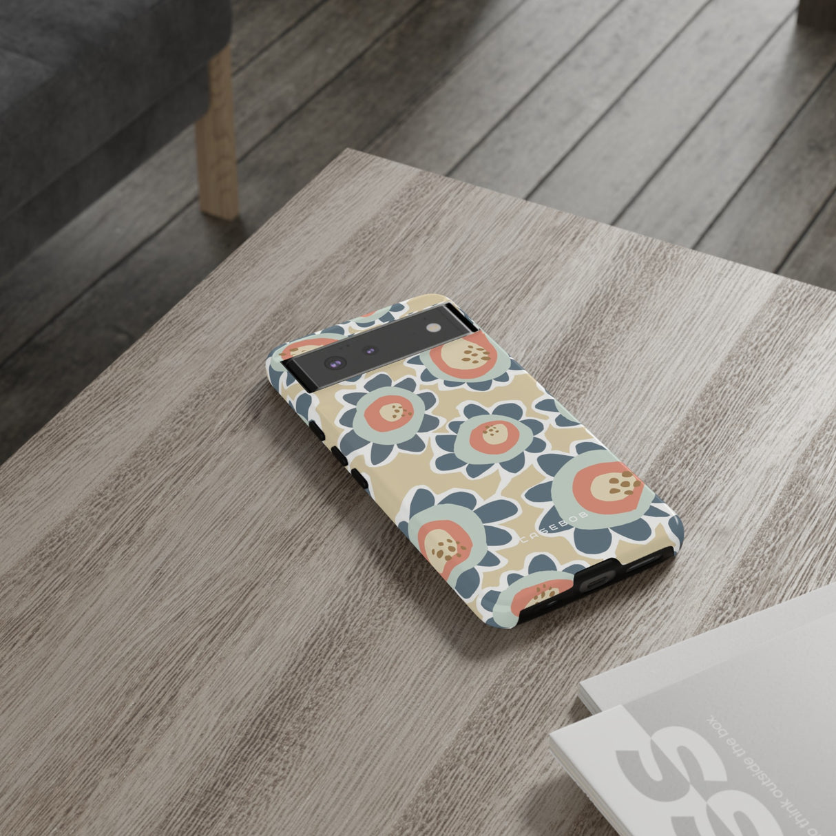 Pastel Happy Flower Phone Case - Protective - Protective Phone Case