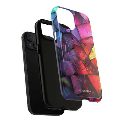 Cracked Prism iPhone 15 Case - Tough+