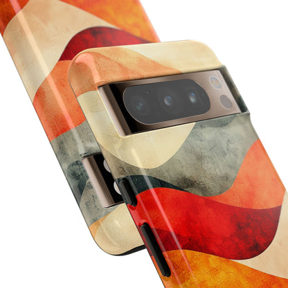 Cracked Wave Sunset Google Pixel 8 Pro Case - Tough