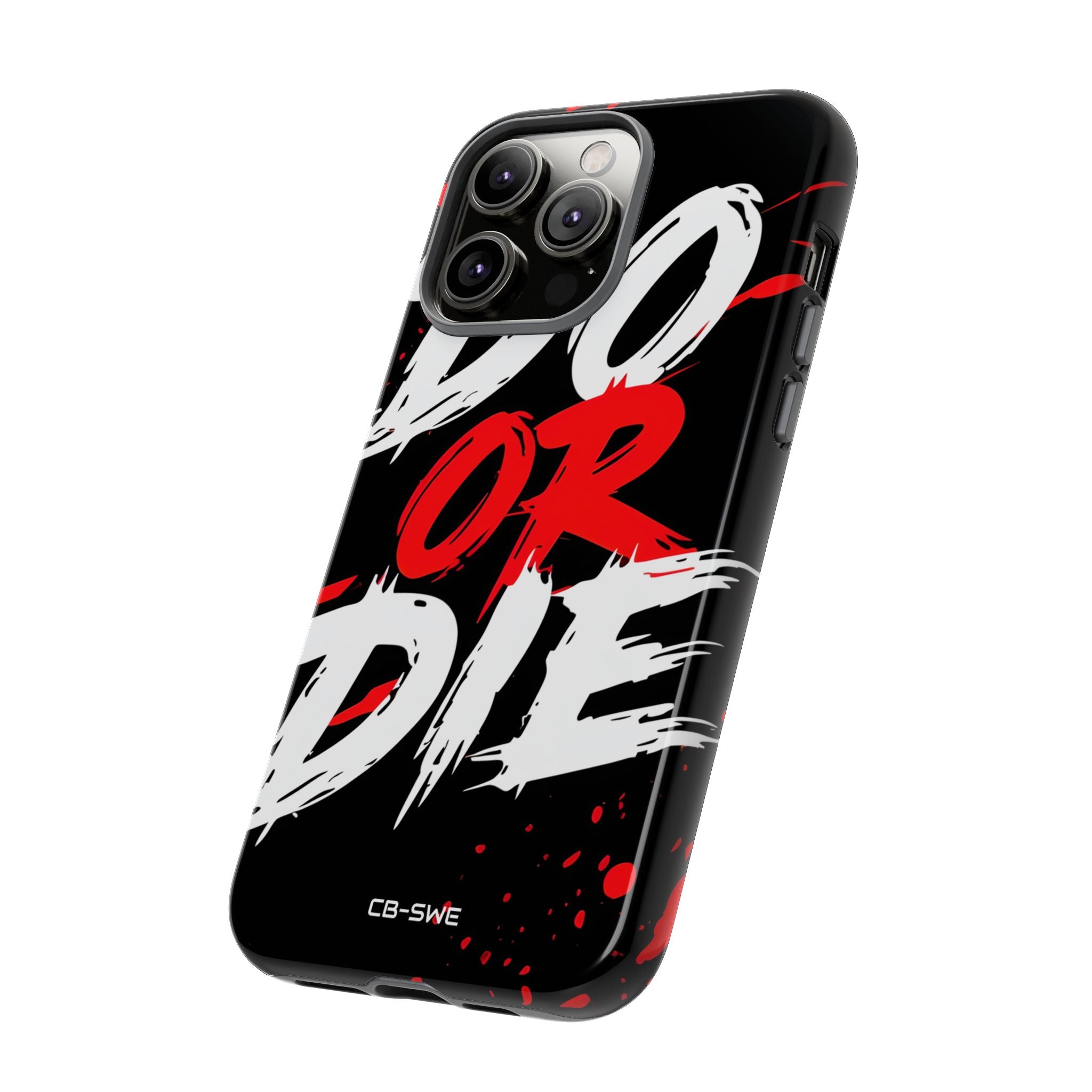 Intense Typography Contrast - iPhone Case