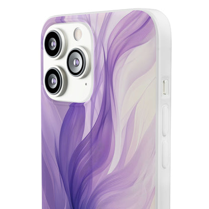 Purple Ribbon Waves iPhone 13 Pro Max - Soft