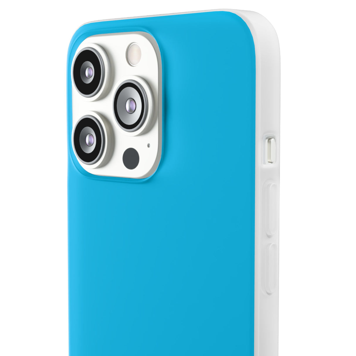 Vivid Sky Blue | Phone Case for iPhone (Flexible Case)