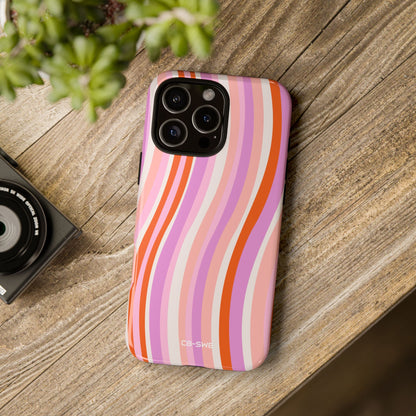 Vibrant Wave Symphony - iPhone Case