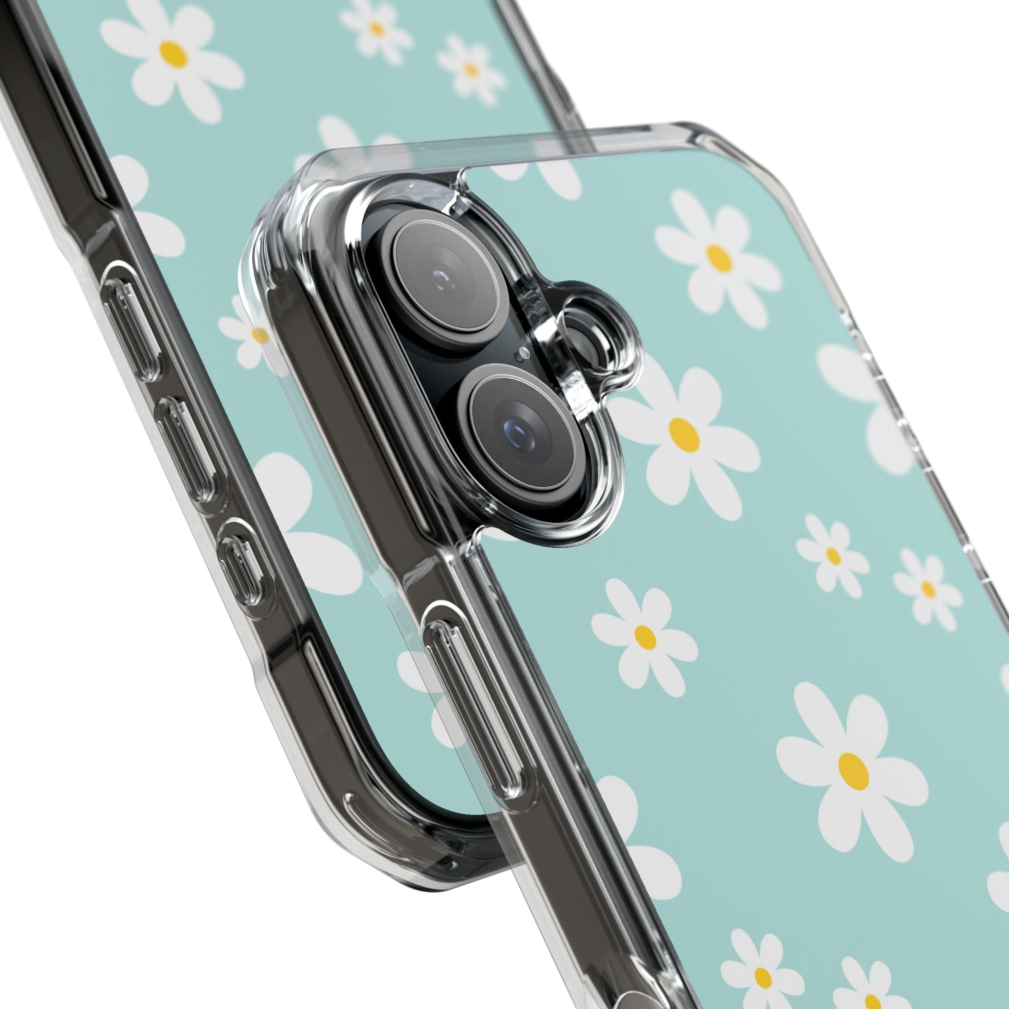 Daisies On Blue iPhone Case - Impact