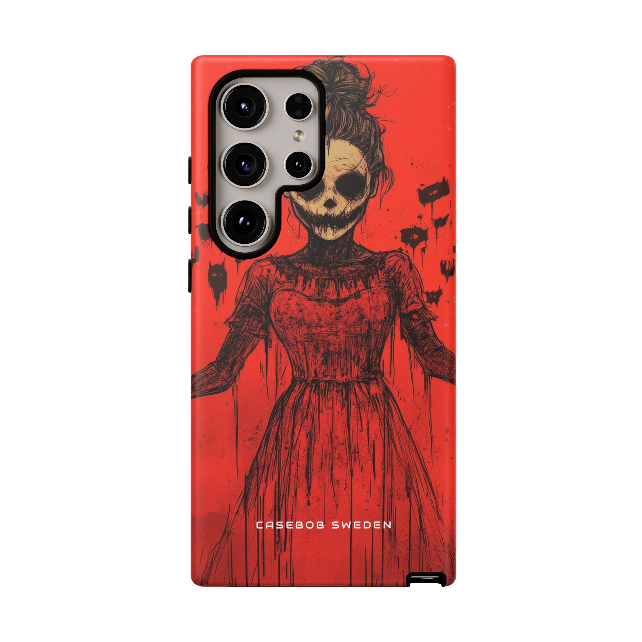 Haunting Scarlet Descent Samsung S24 - Tough Phone Case