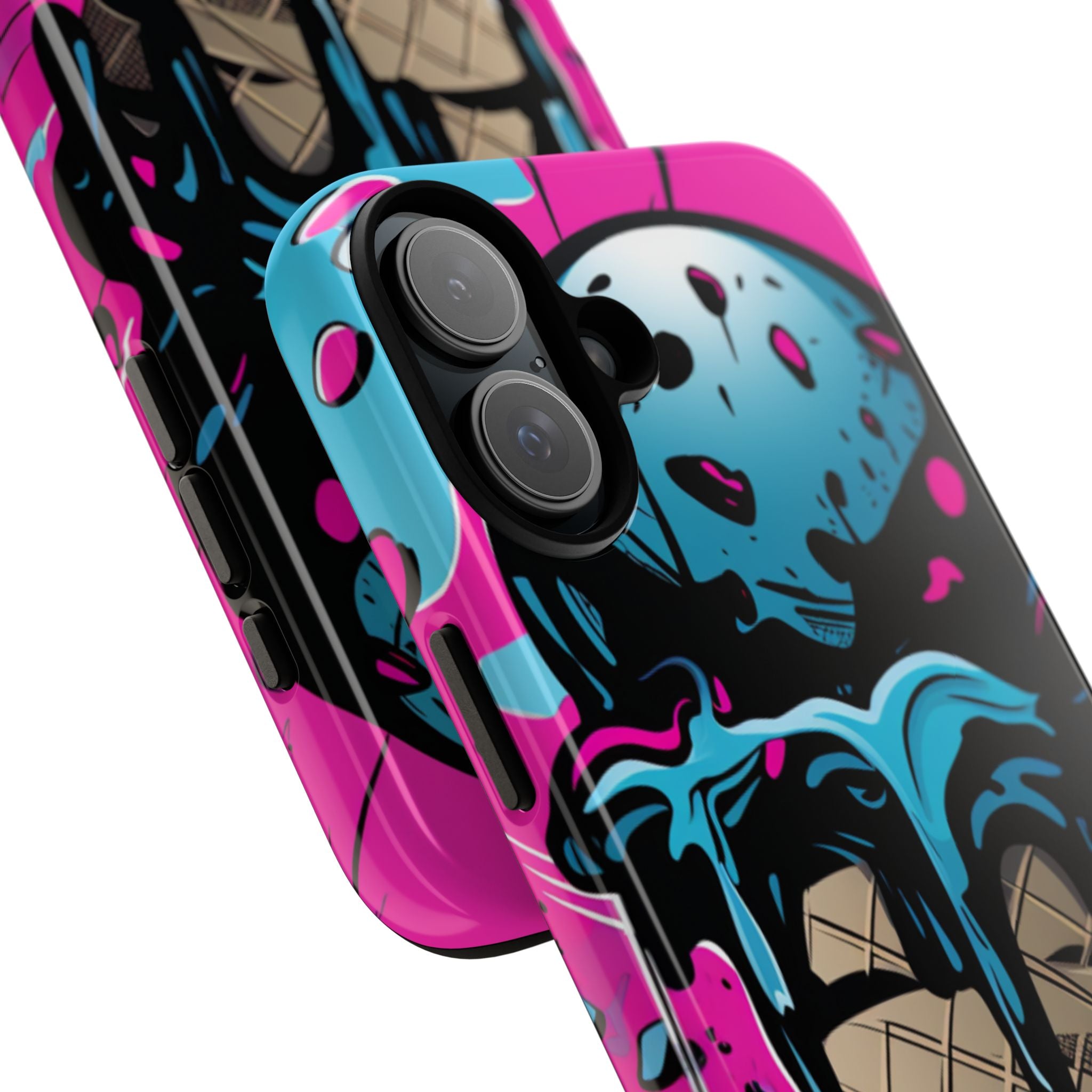 Vibrant Ice Cream Splash - iPhone Case