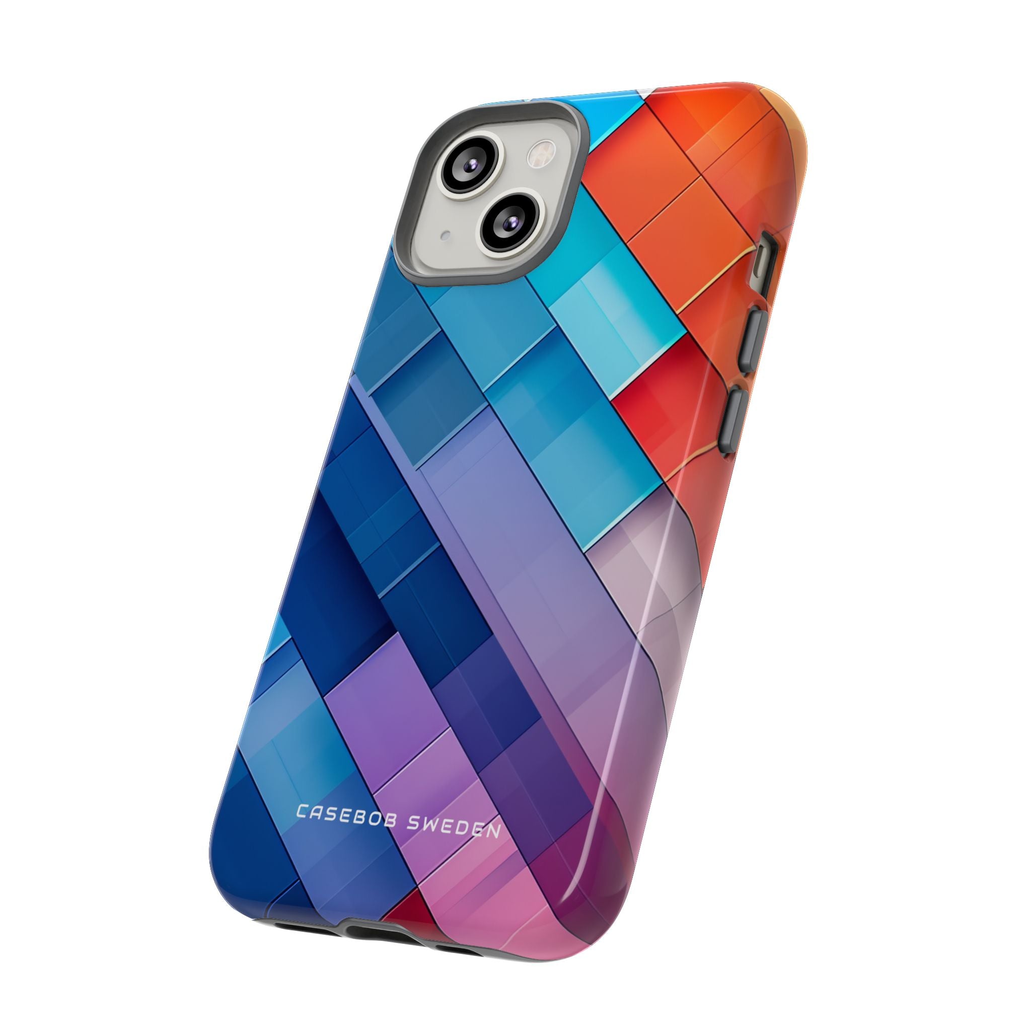 Vibrant GeoFlow iPhone 14 - Tough Phone Case