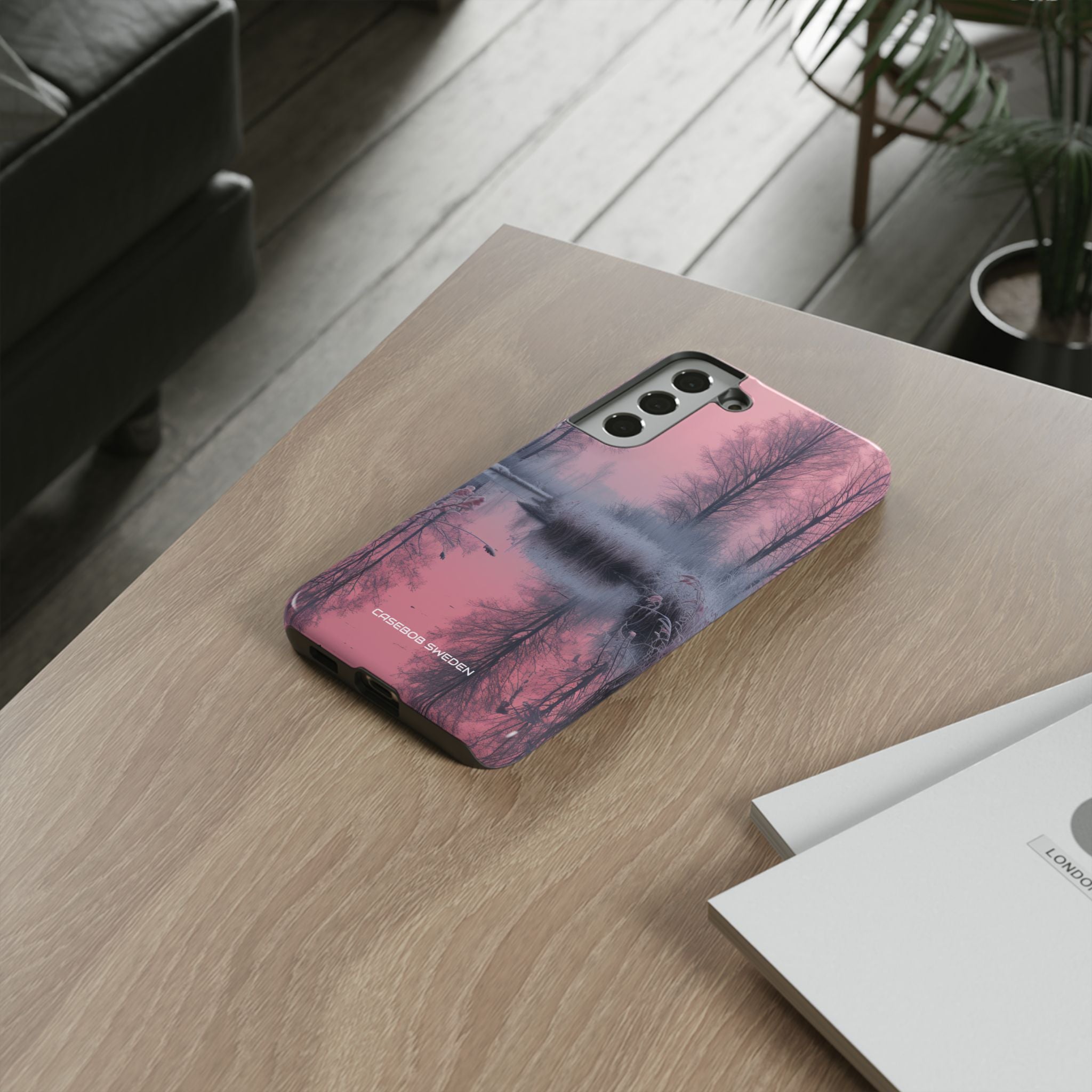 Pink Serenity Case - Tough Samsung S22 Phone Case