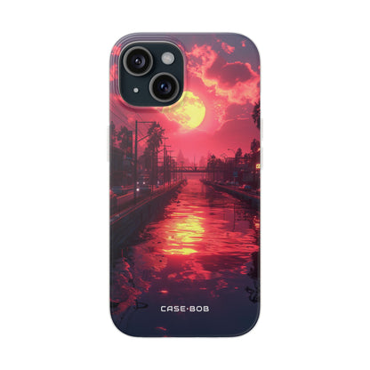 Luminous Moonlight iPhone 15 Case - Soft