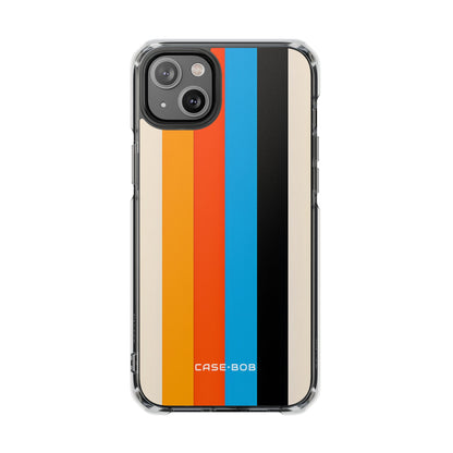 Vivid Stripe Harmony iPhone 14 Plus Case - Impact