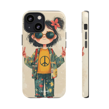Groovy Child Laughs - iPhone Case