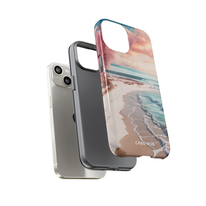 Pink Tree Breeze iPhone 14 Case - Tough