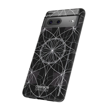 Symmetric Line Bloom Google Pixel 7 - Tough