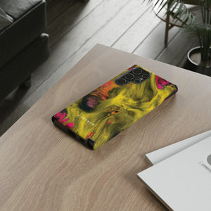 Yellow Ink Art - Protective Phone Case