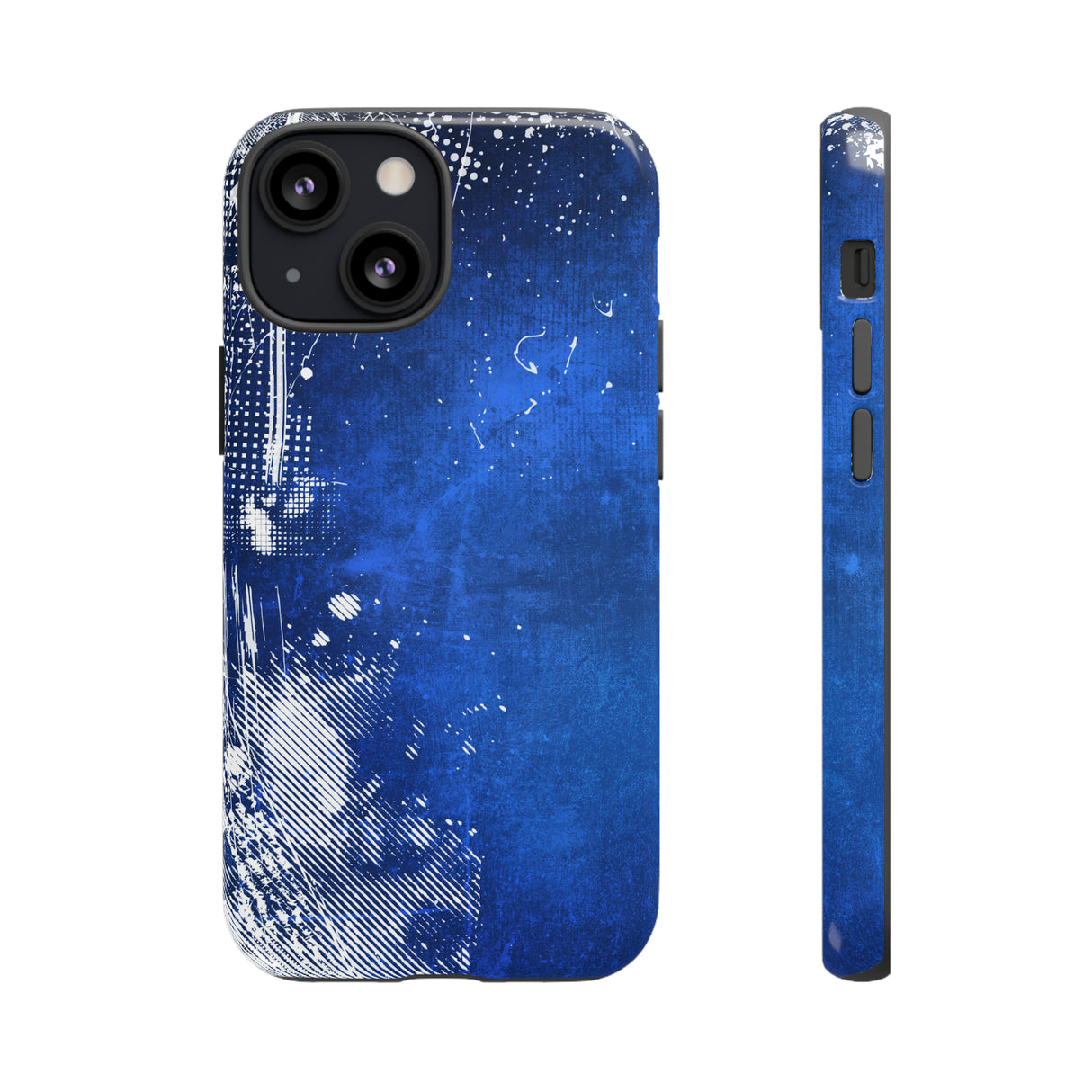 Grunge Blue - Protective Phone Case